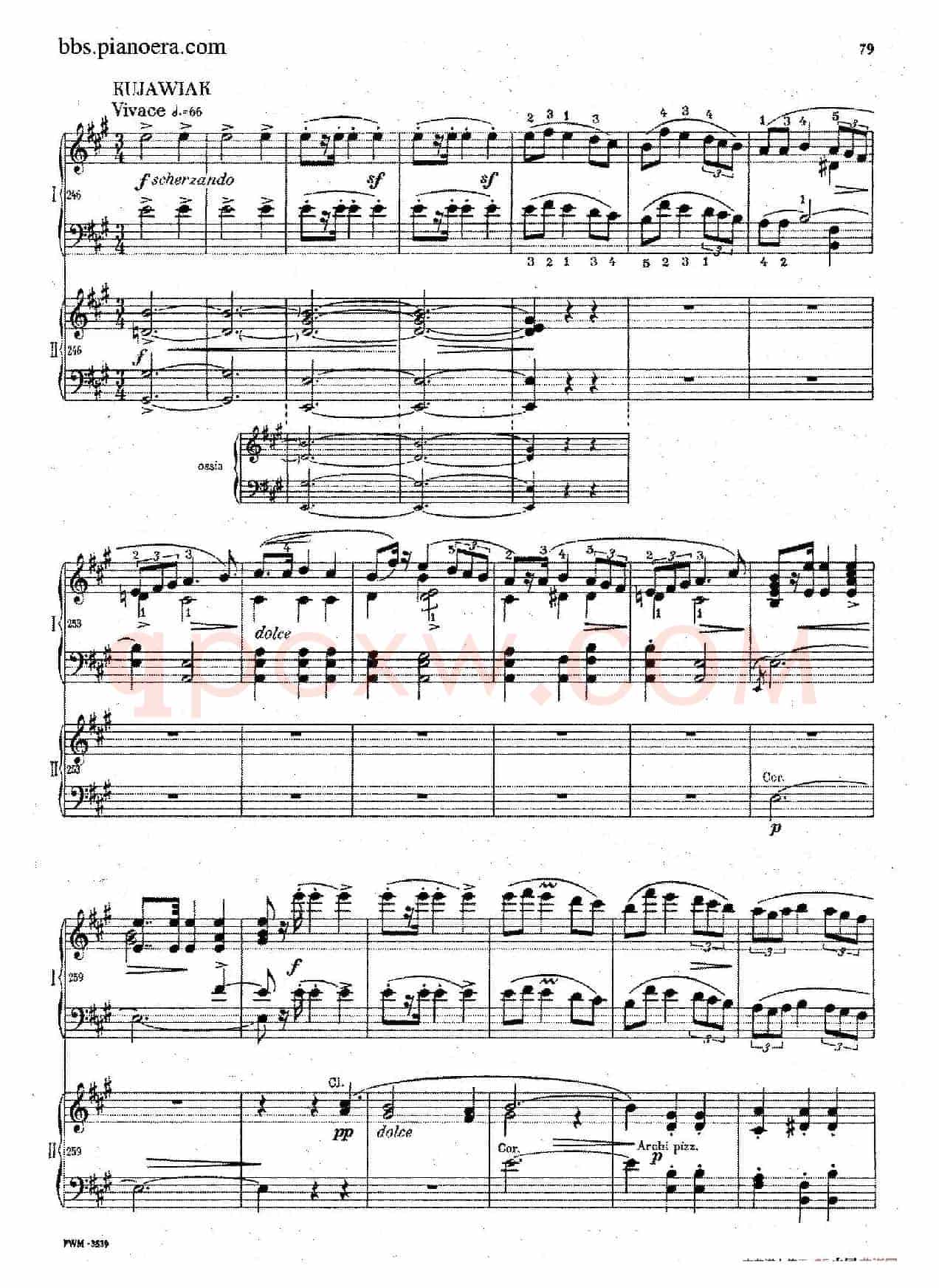 Grand Fantasy on Polish Airs Op.13(华丽的波兰民歌幻想曲·双钢琴版)