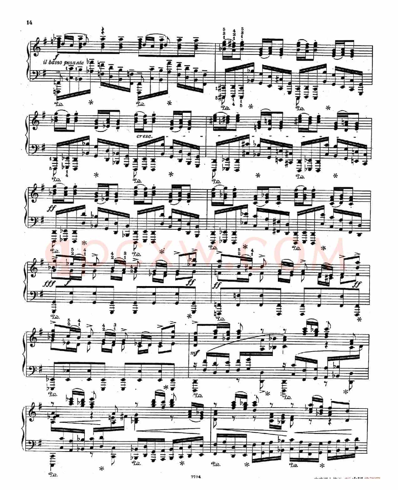 Brandenburg Concerto No.3 in G Major BWV.1048(G大调第三勃兰登堡协奏曲·钢琴独奏版)