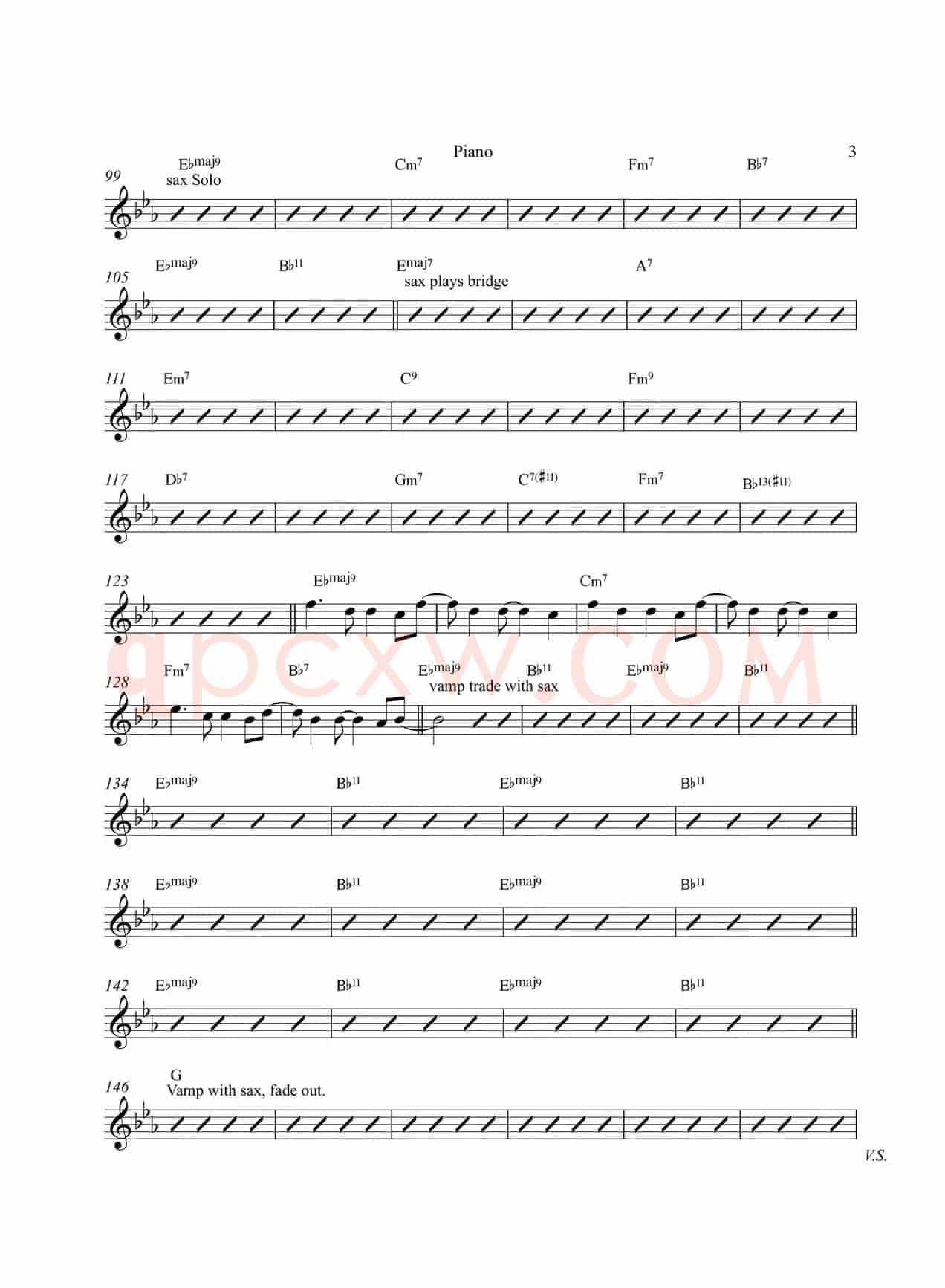 The Girl From Ipanema（Piano）