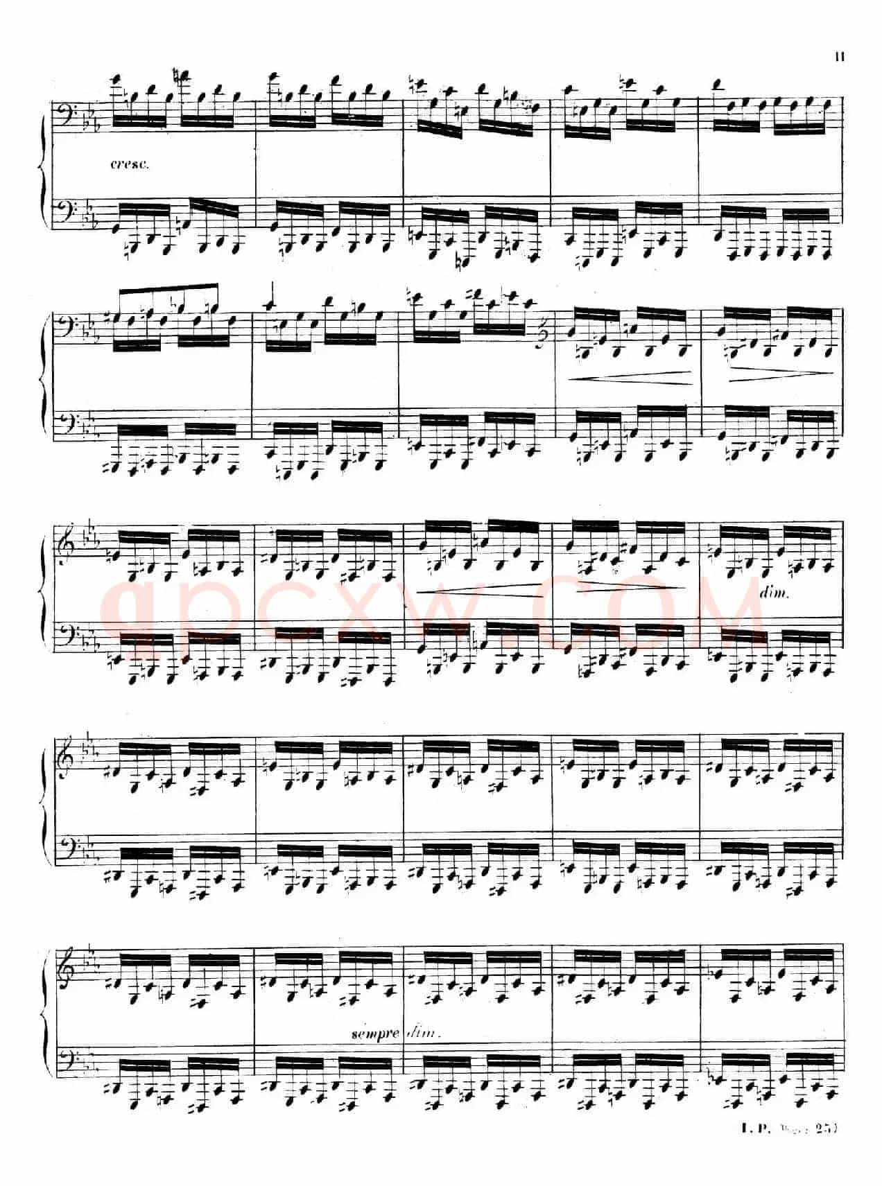 3 Grandes Etudes Op.76 No.3(3首华丽练习曲·3)