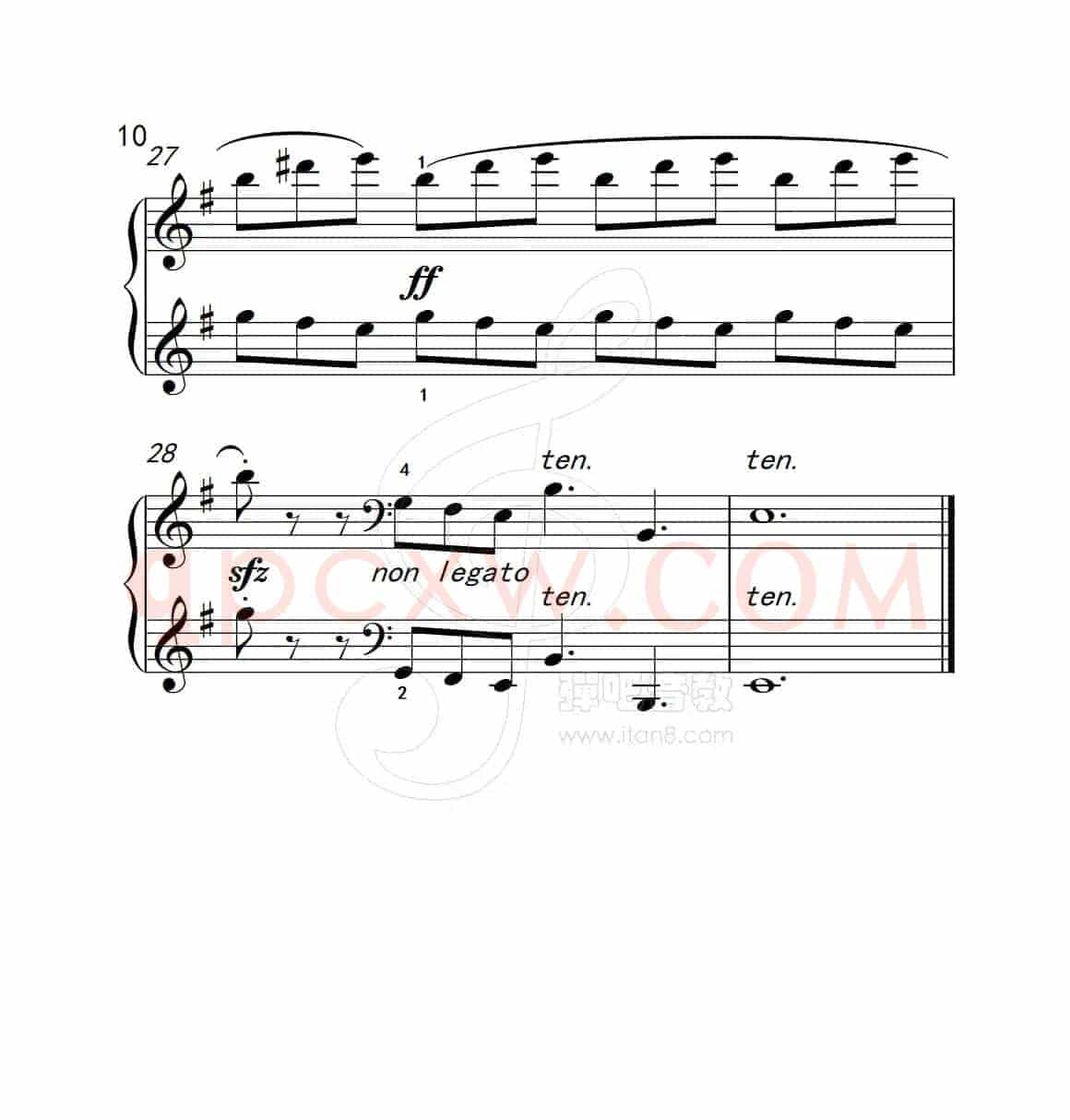 练习曲 23（克拉莫钢琴练习曲60首）