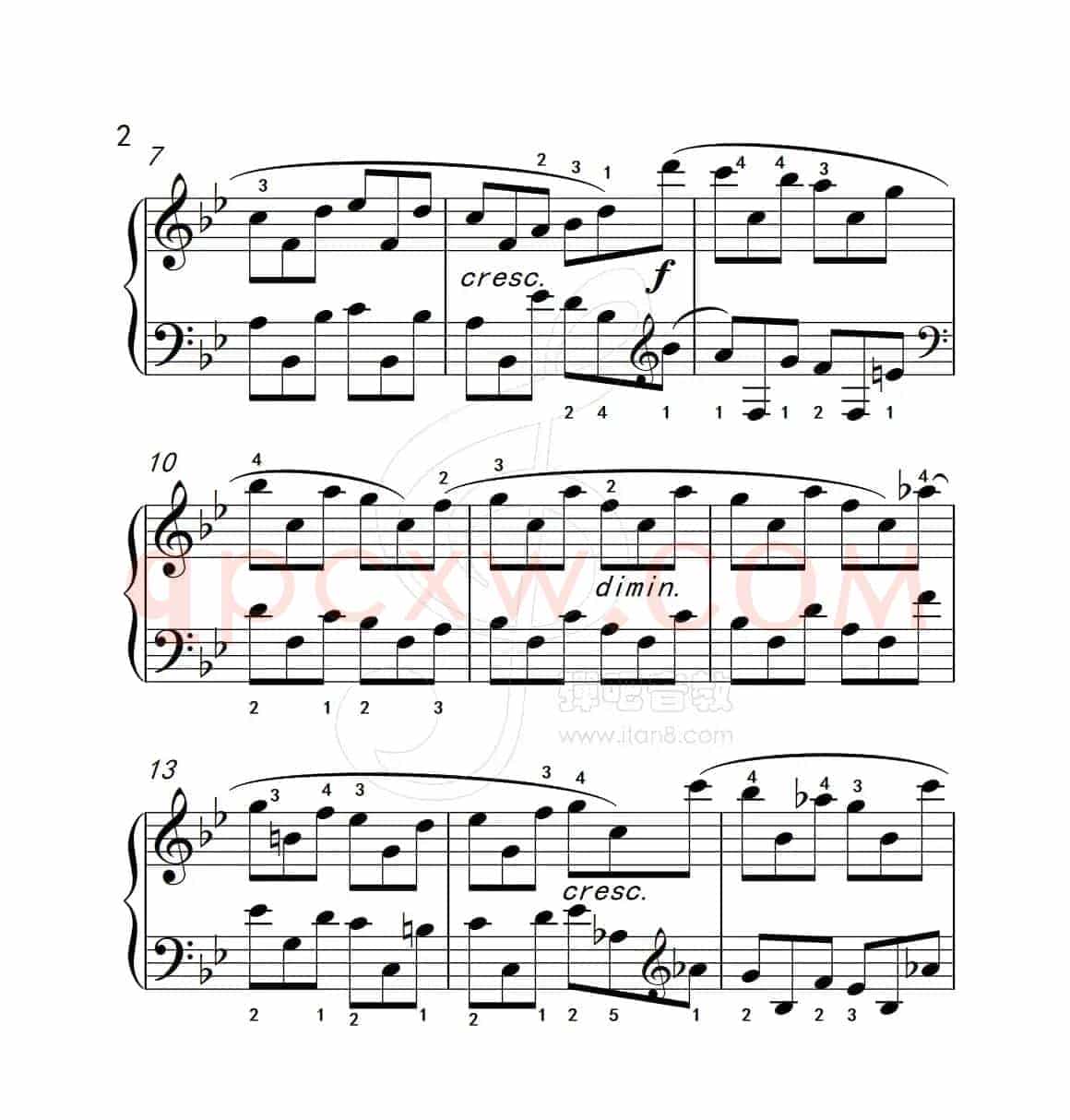 练习曲 9（克拉莫钢琴练习曲60首）