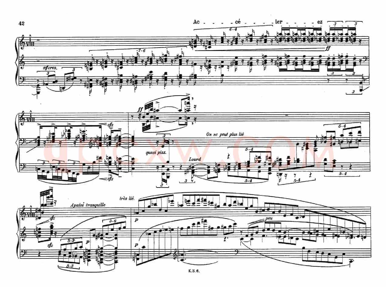 Piano Sonata No.2（第二钢琴奏鸣曲）（P33——42）