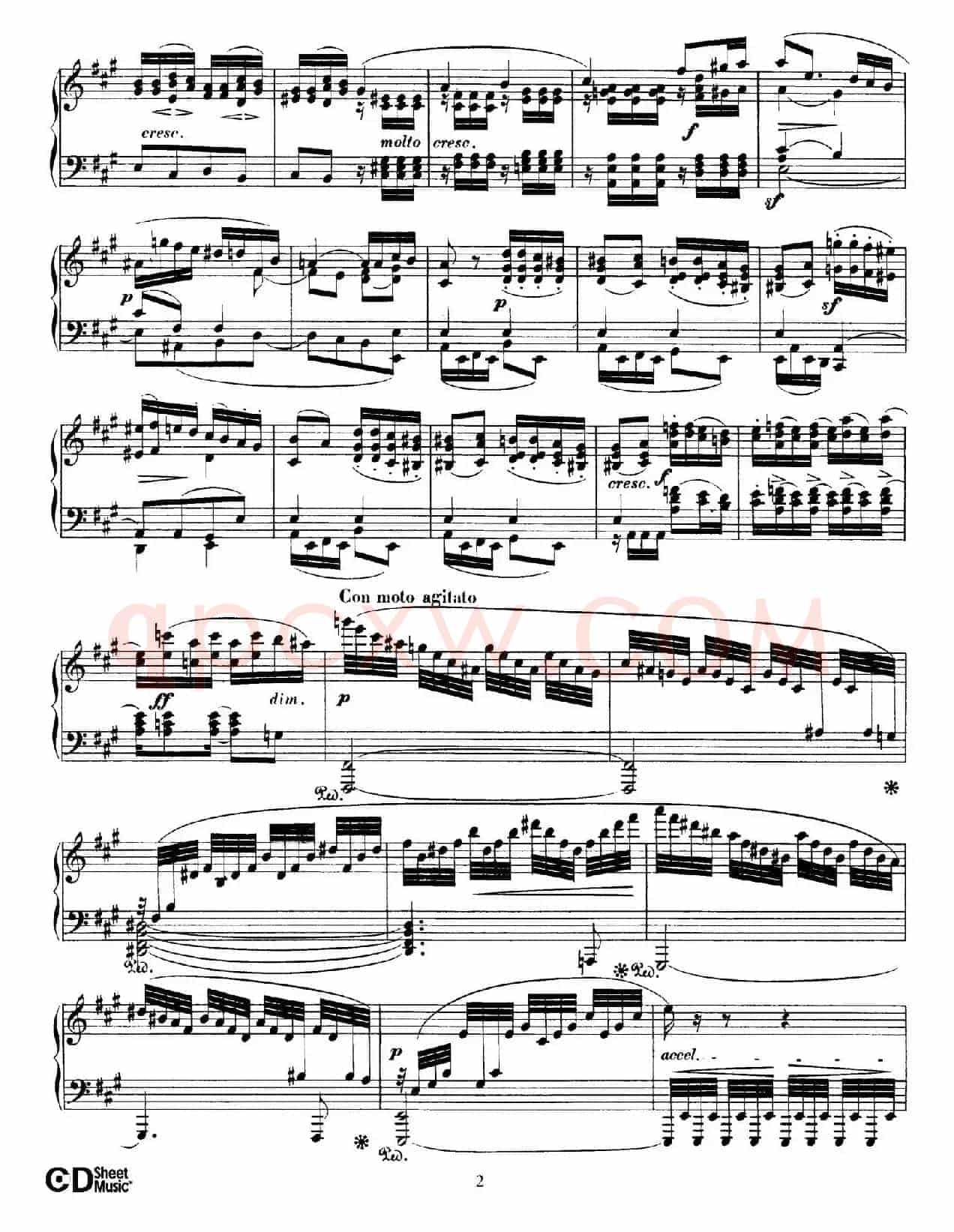 Fantasy in f-Sharp Minor Op.28(升f小调幻想曲)