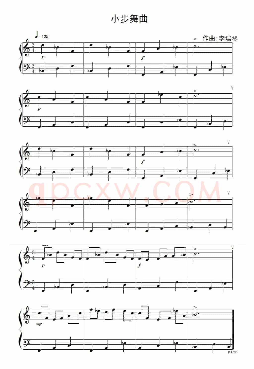 小步舞曲（9号作品）