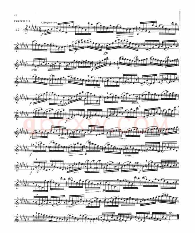 有难度的练习曲