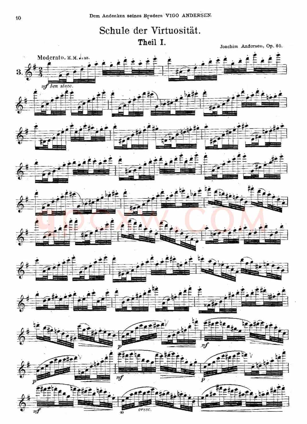Schule der Virtuosität. Op. 60（3）