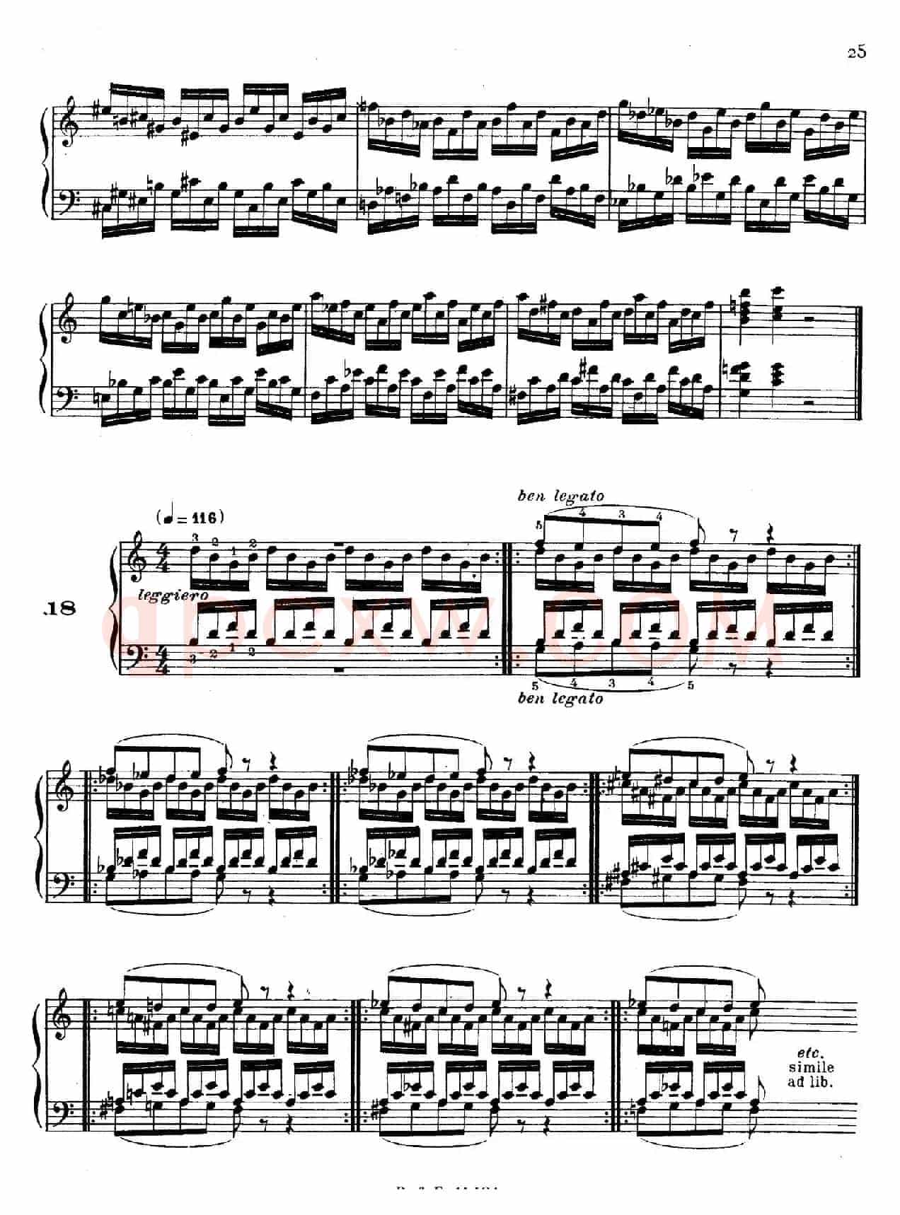 51 Exercises, WoO 6(51首钢琴练习 13—18)