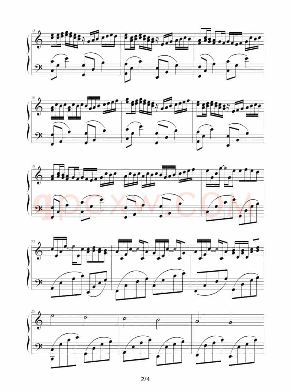 Canon (with piano)（《我的野蛮女友》中的完整版）