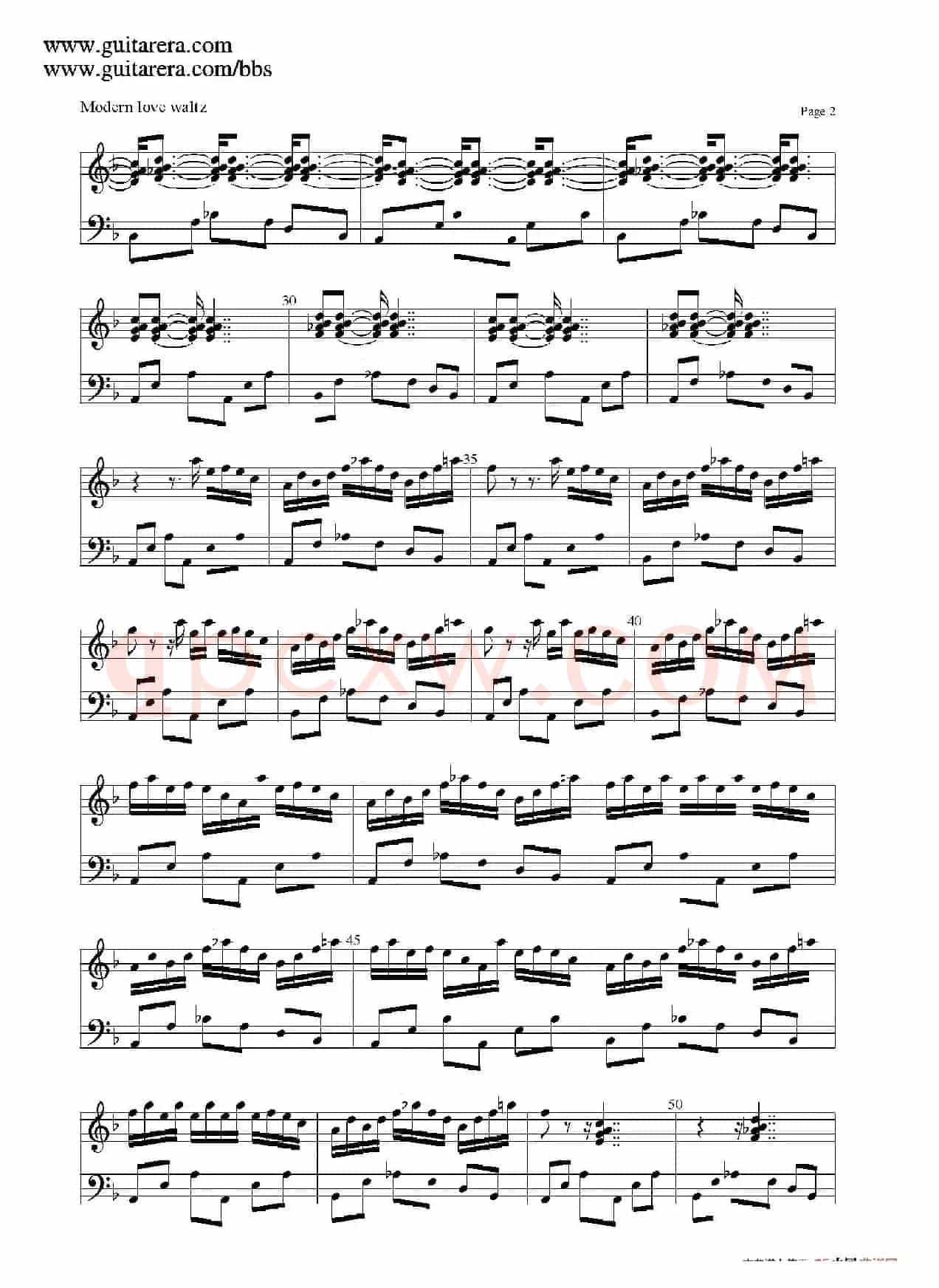 Modern Love Waltz （现代爱情圆舞曲）