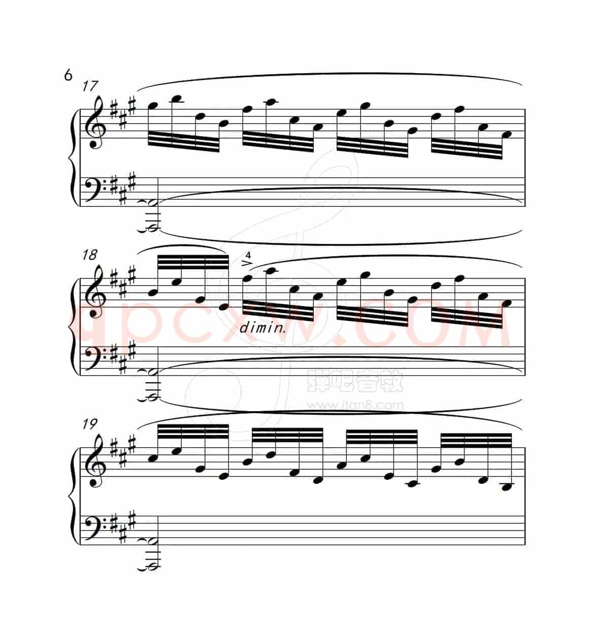 练习曲 38（克拉莫钢琴练习曲60首）