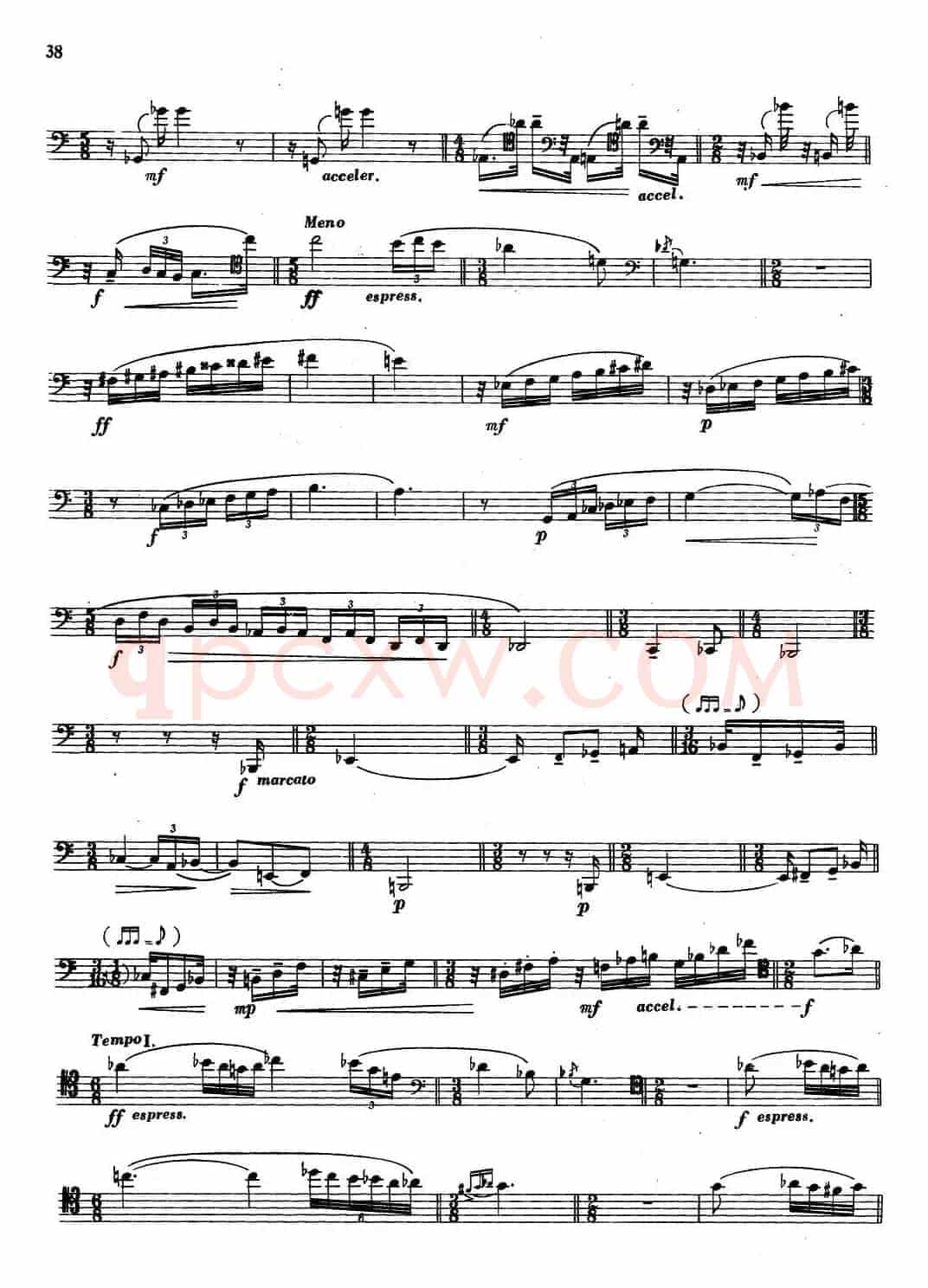 大管高级练习曲 第二部分 节奏练习（5）