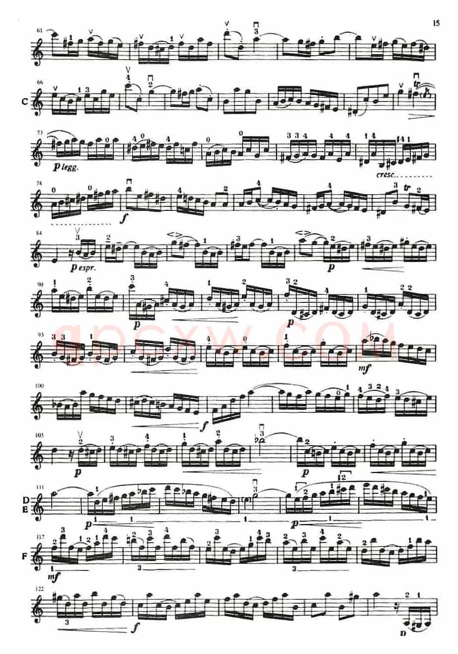 铃木小提琴教材第七册（Suzuki Violin School Violin Part VOLUME 7）