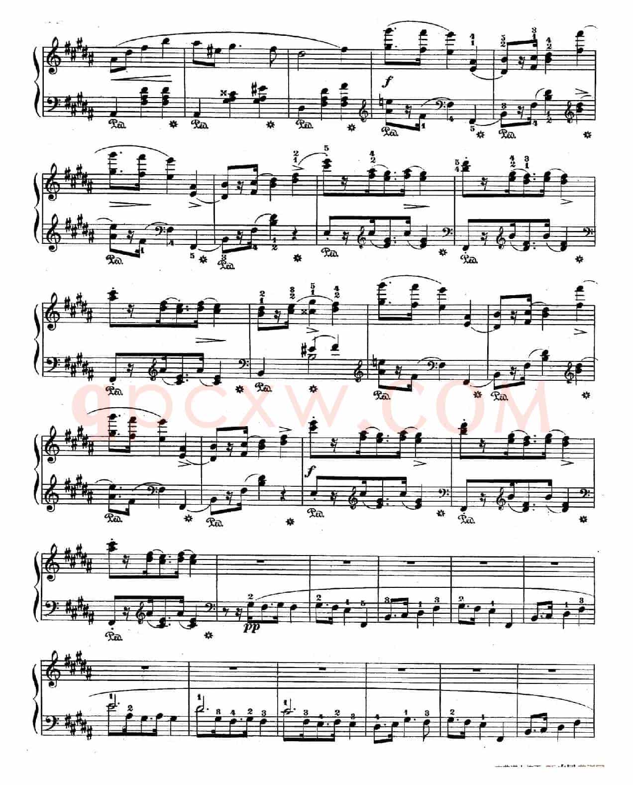 Quatre Mazurkas Op.33(4首玛祖卡舞曲·4)