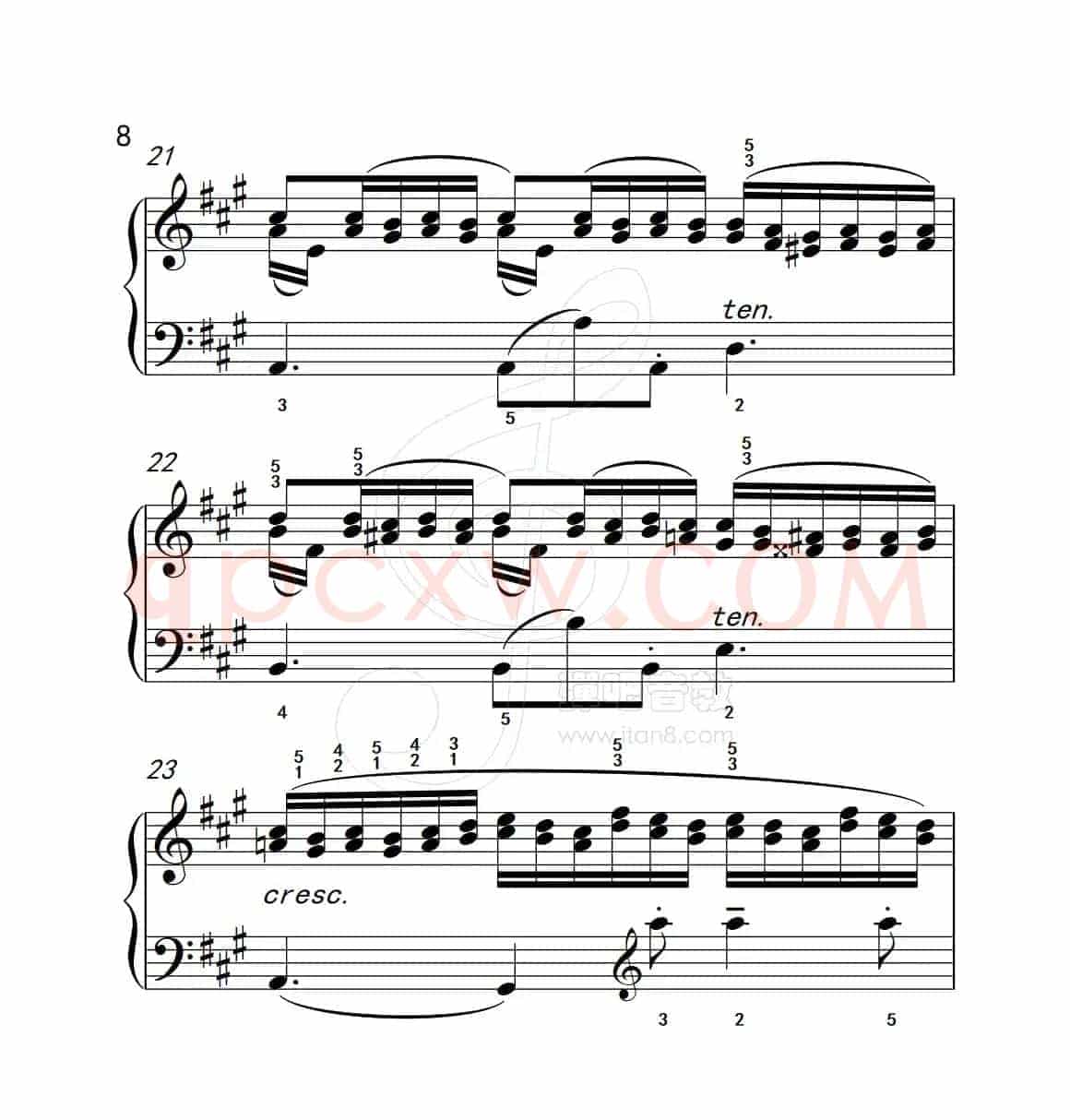 练习曲 47（克拉莫钢琴练习曲60首）