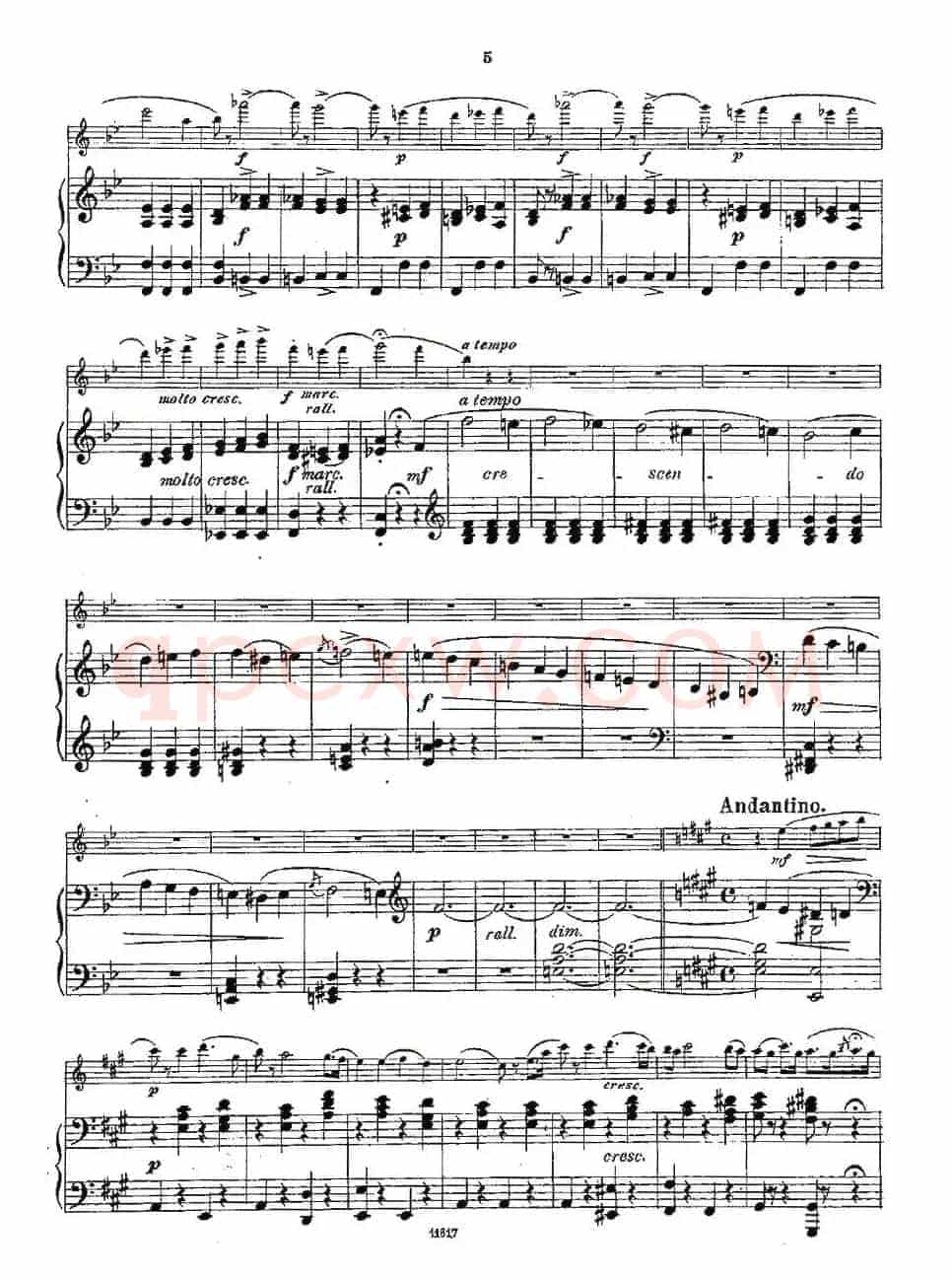 Opern-Transcriptionen.Op.45-6（长笛+钢琴伴奏）