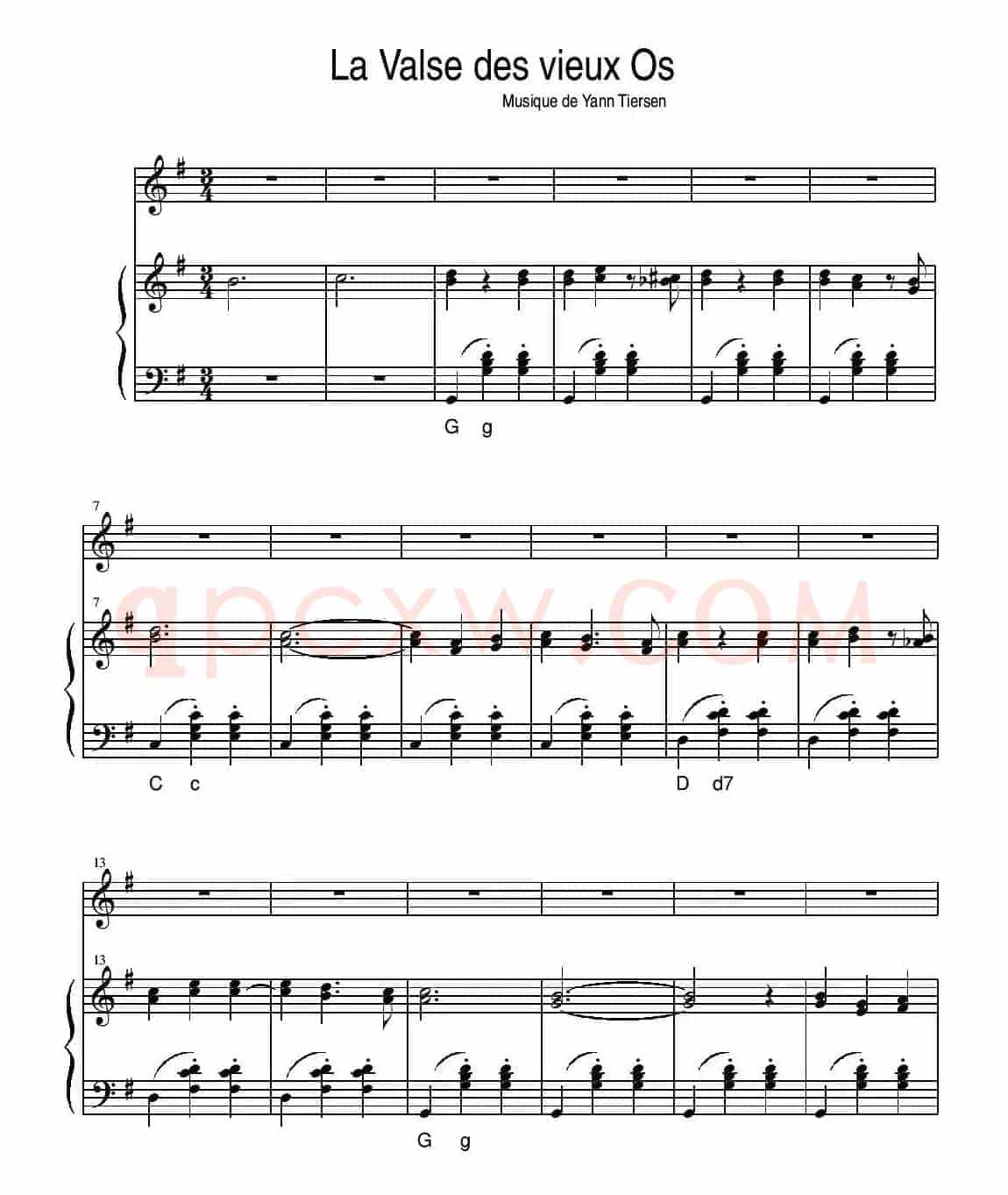 la valse des viesux os（永恒华尔兹）