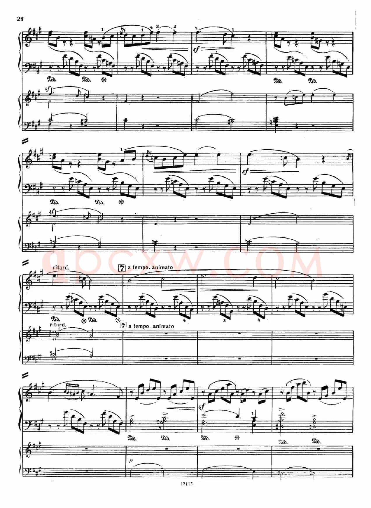 Piano Concerto in a Minor Op.54（a小调钢琴协奏曲·双钢琴）