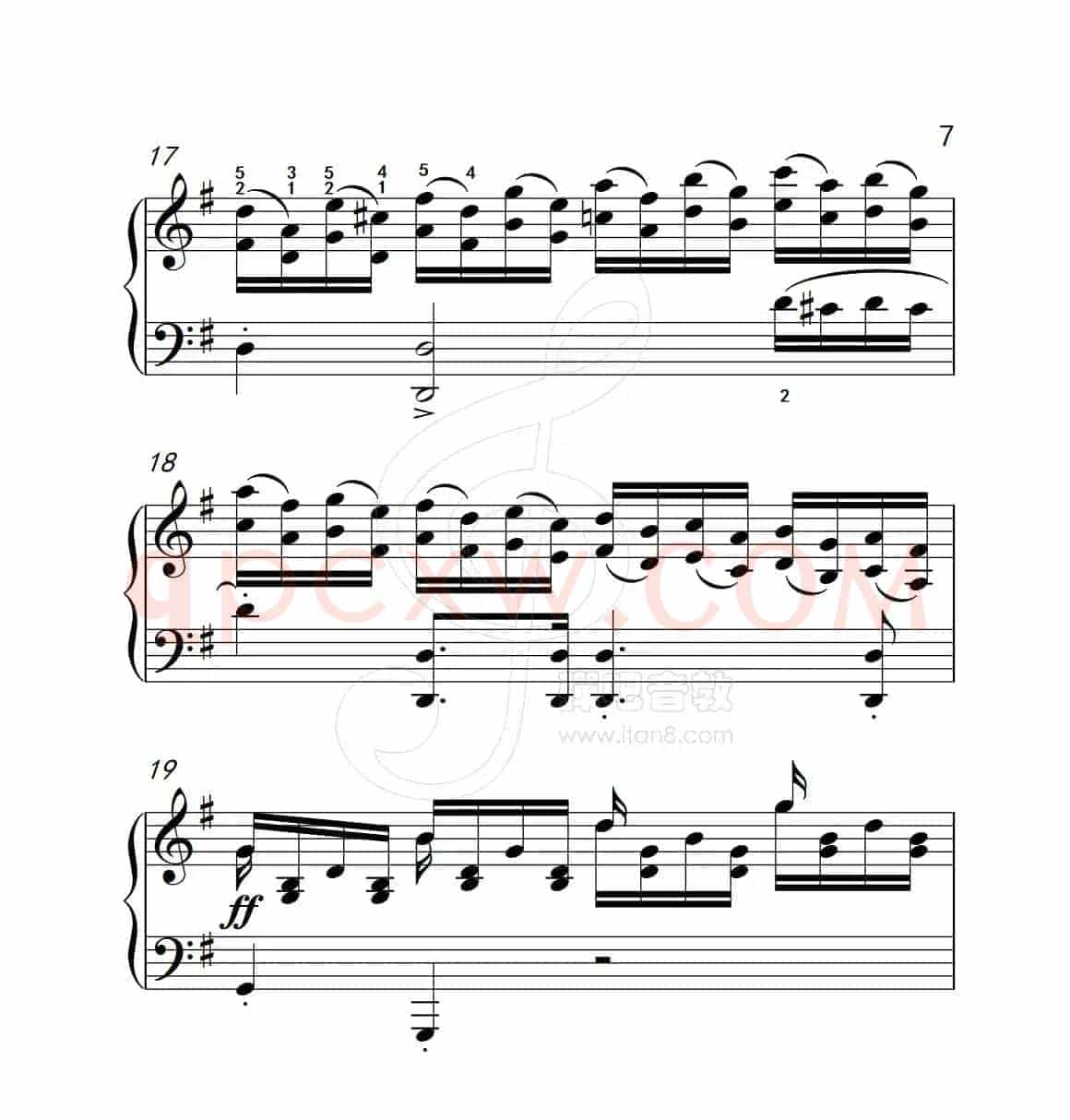 练习曲 54（克拉莫钢琴练习曲60首）