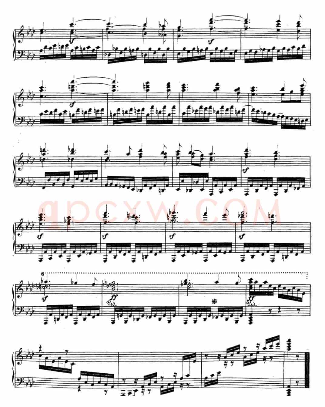 贝多芬钢琴奏鸣曲31 降A大调 Op.110 A-flat major