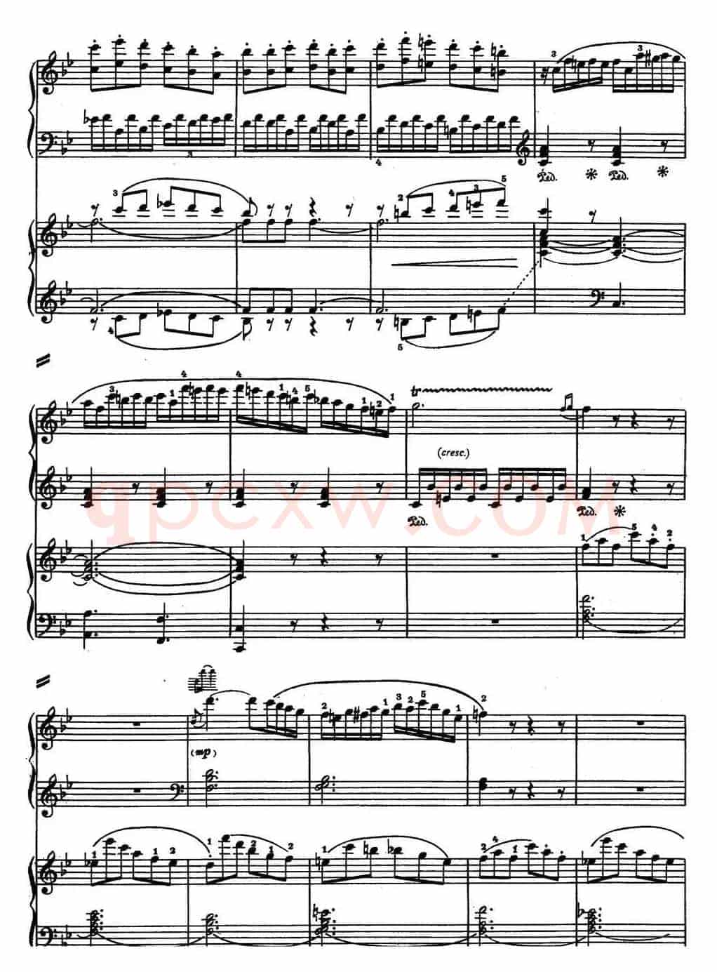 二十八部钢琴协奏曲 No.18（P46-66）