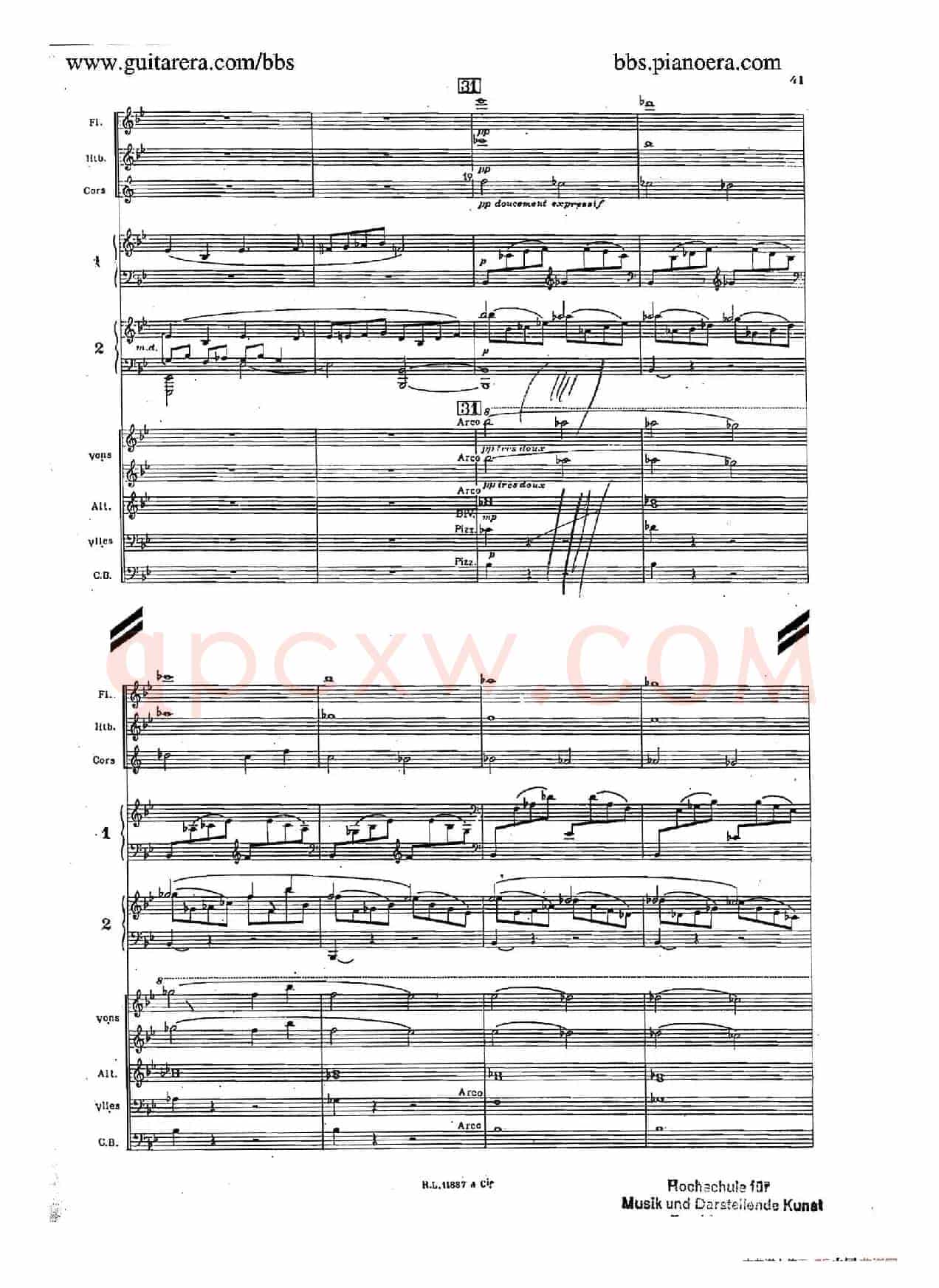 Concerto for 2 Pianos in d Minor(d小调双钢琴协奏曲·总谱)