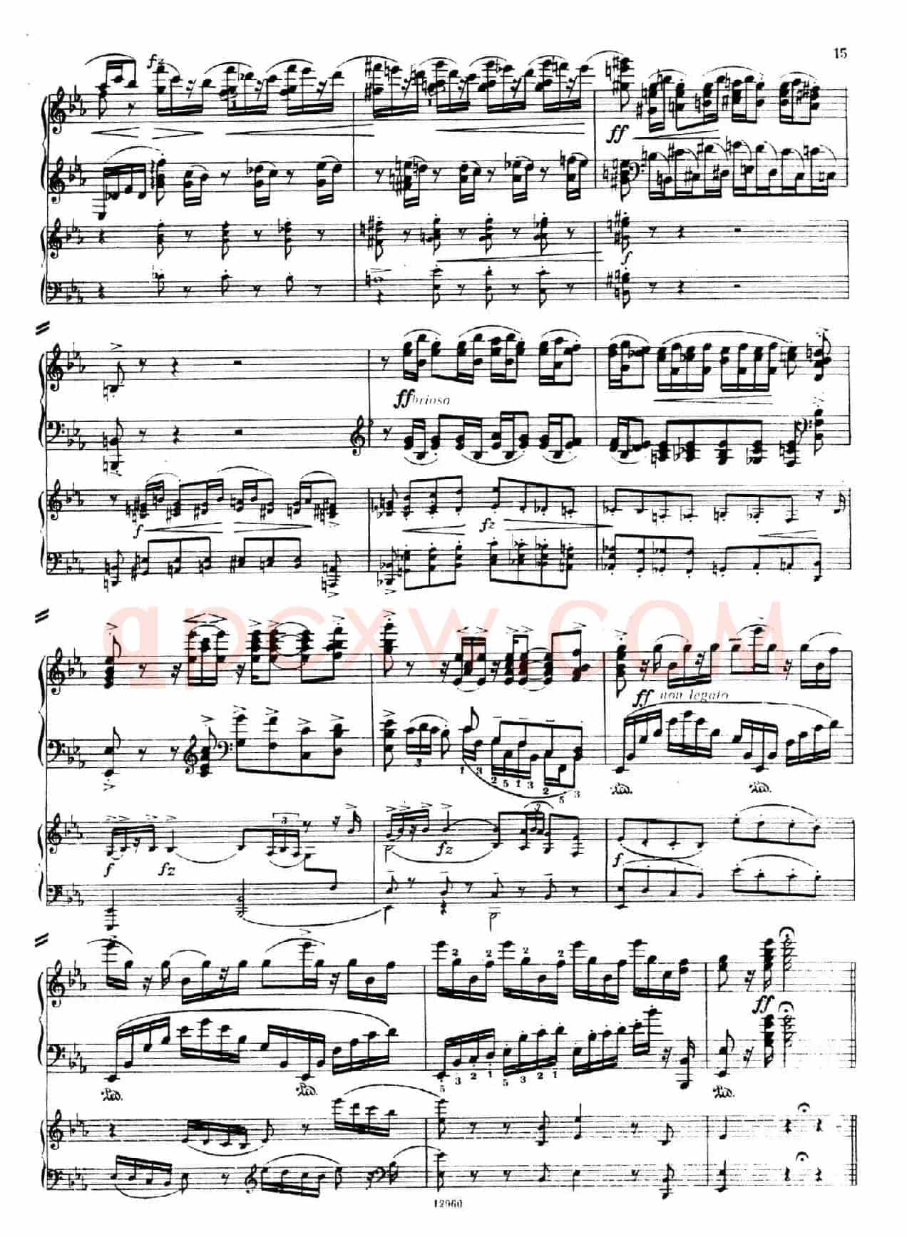 Piano Concerto No.2 in c Minor Op.50(c小调第二钢琴协奏曲·Ⅰ·双钢琴)