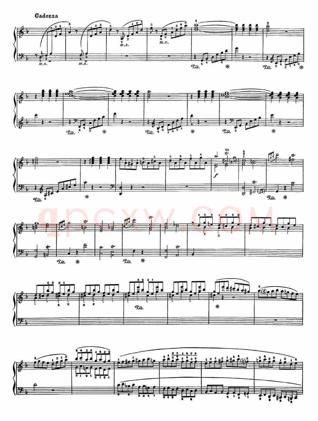 二十八部钢琴协奏曲 No.20（P46-59）