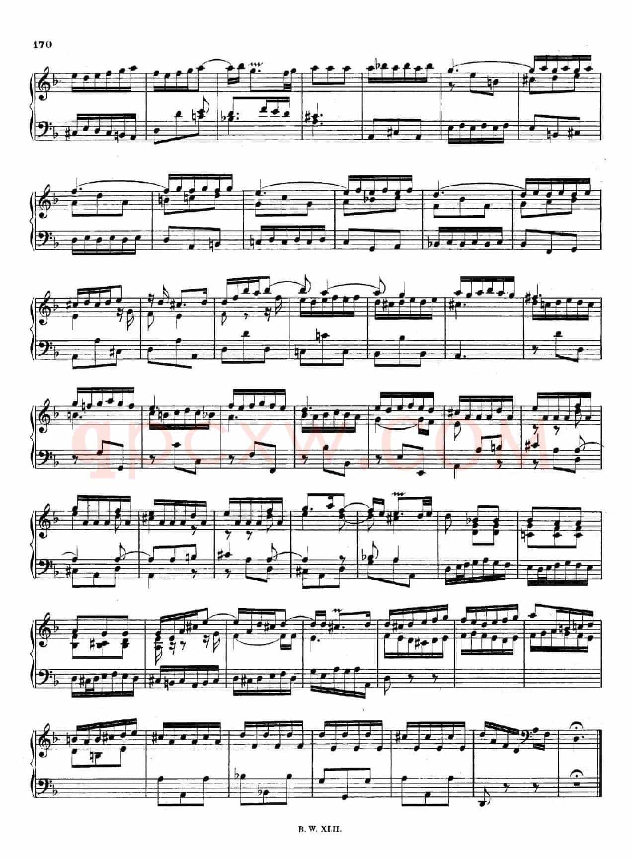 16 Concertos BWV 972-987(十六首为独奏古钢琴而作的协奏曲)(P101——112)