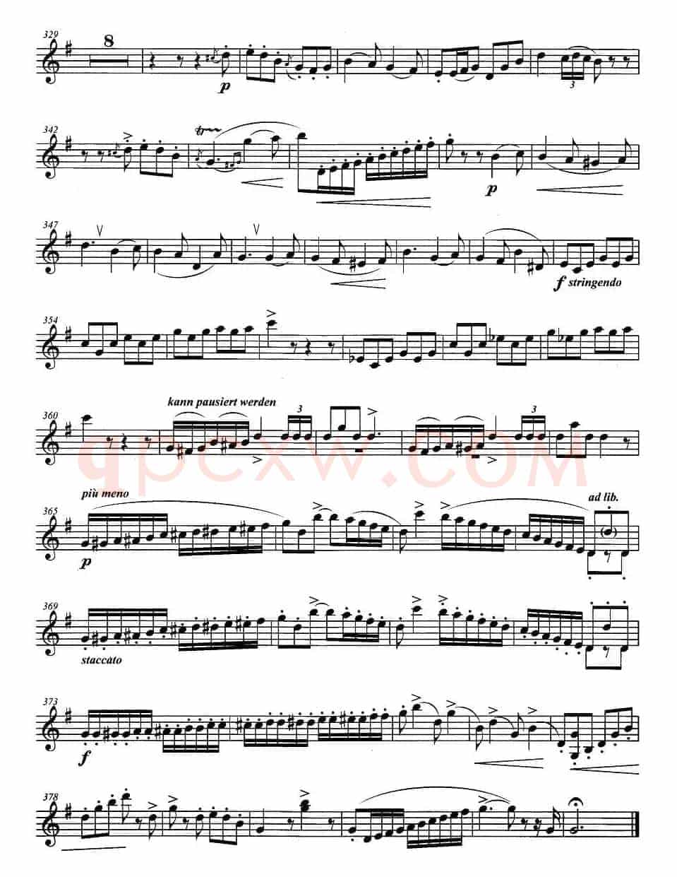 小号考级十级：协奏曲
