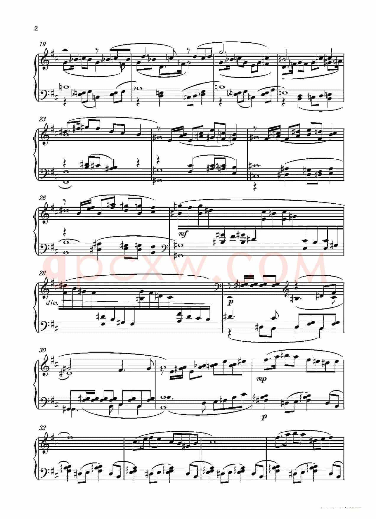 第4钢琴奏鸣曲PianoSonataNo.4（第2乐章“眠”）