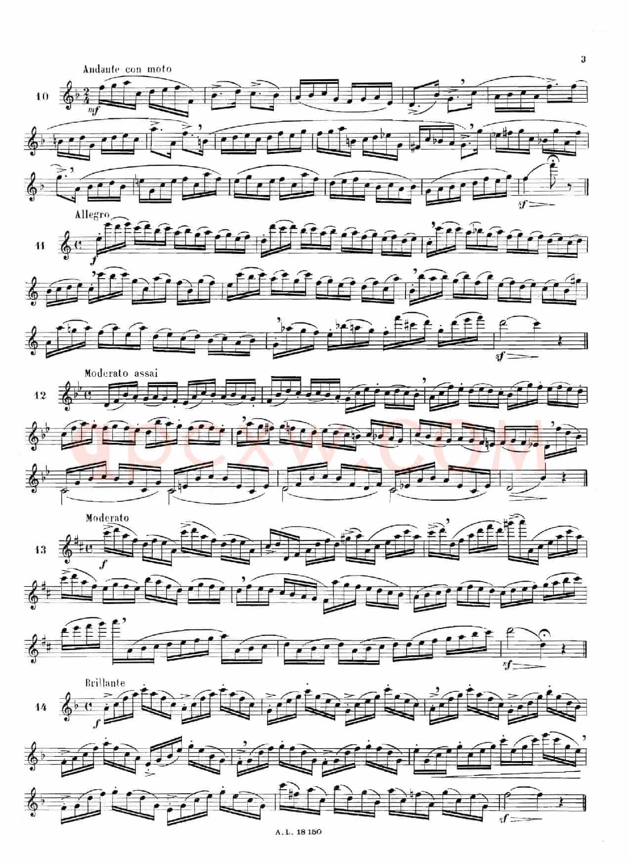 简易练习曲100首