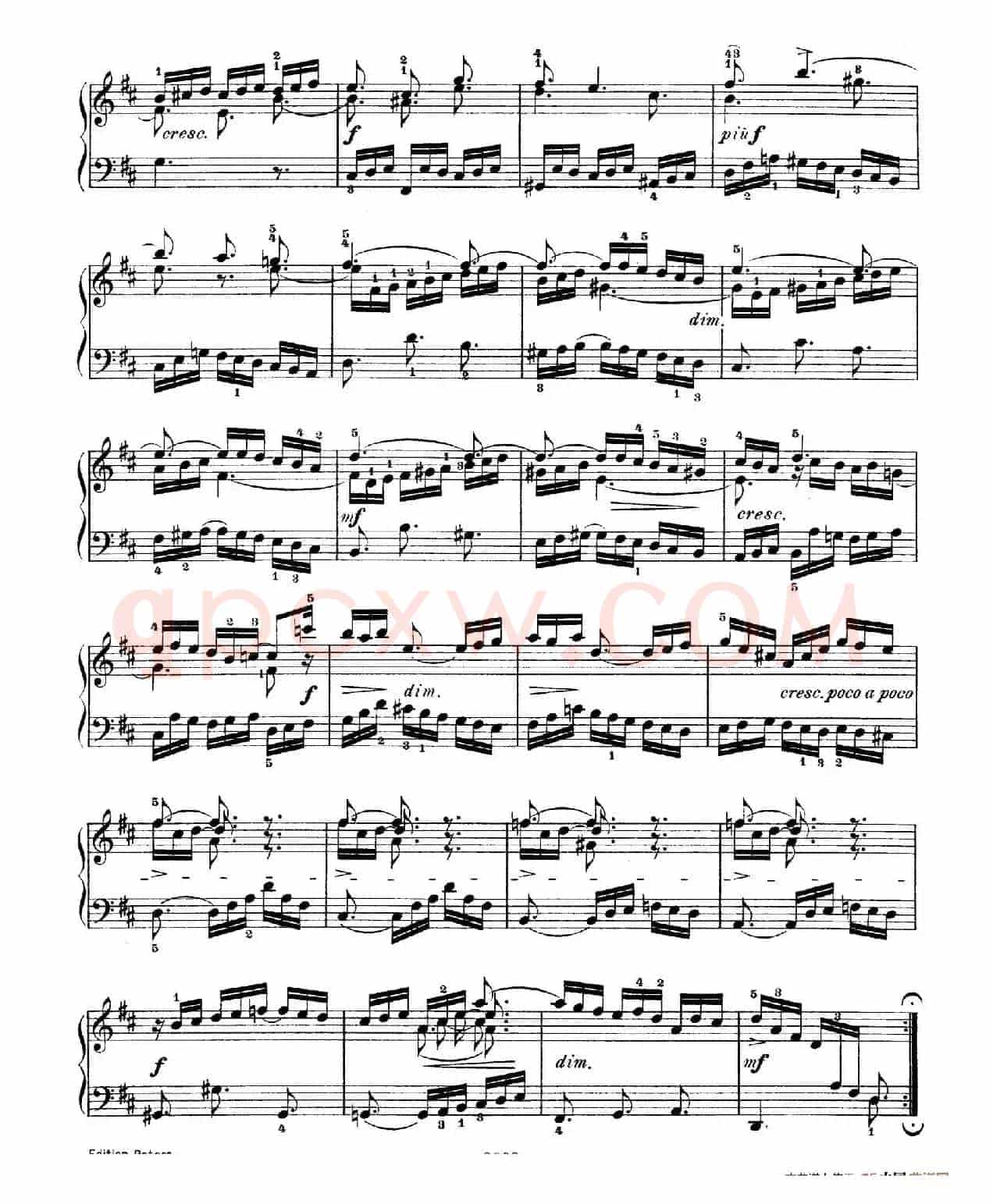 Six Partitas BWV 825-830(6首帕蒂塔·4)