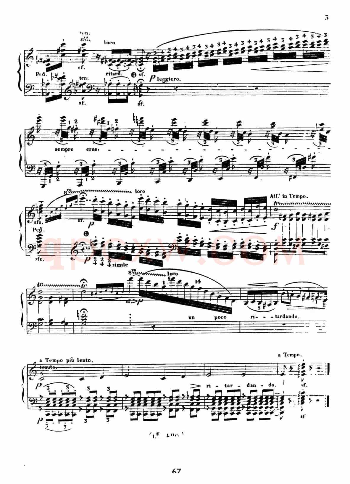 24 Exercices et Preludes Op.21(24首前奏练习曲·1)