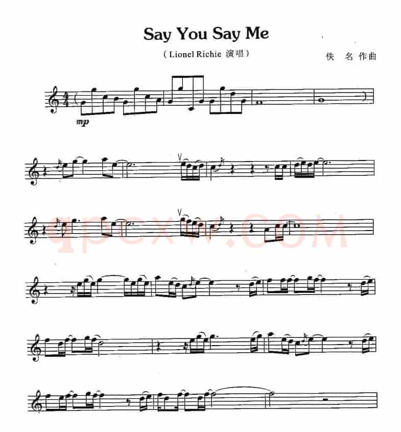 say you say me