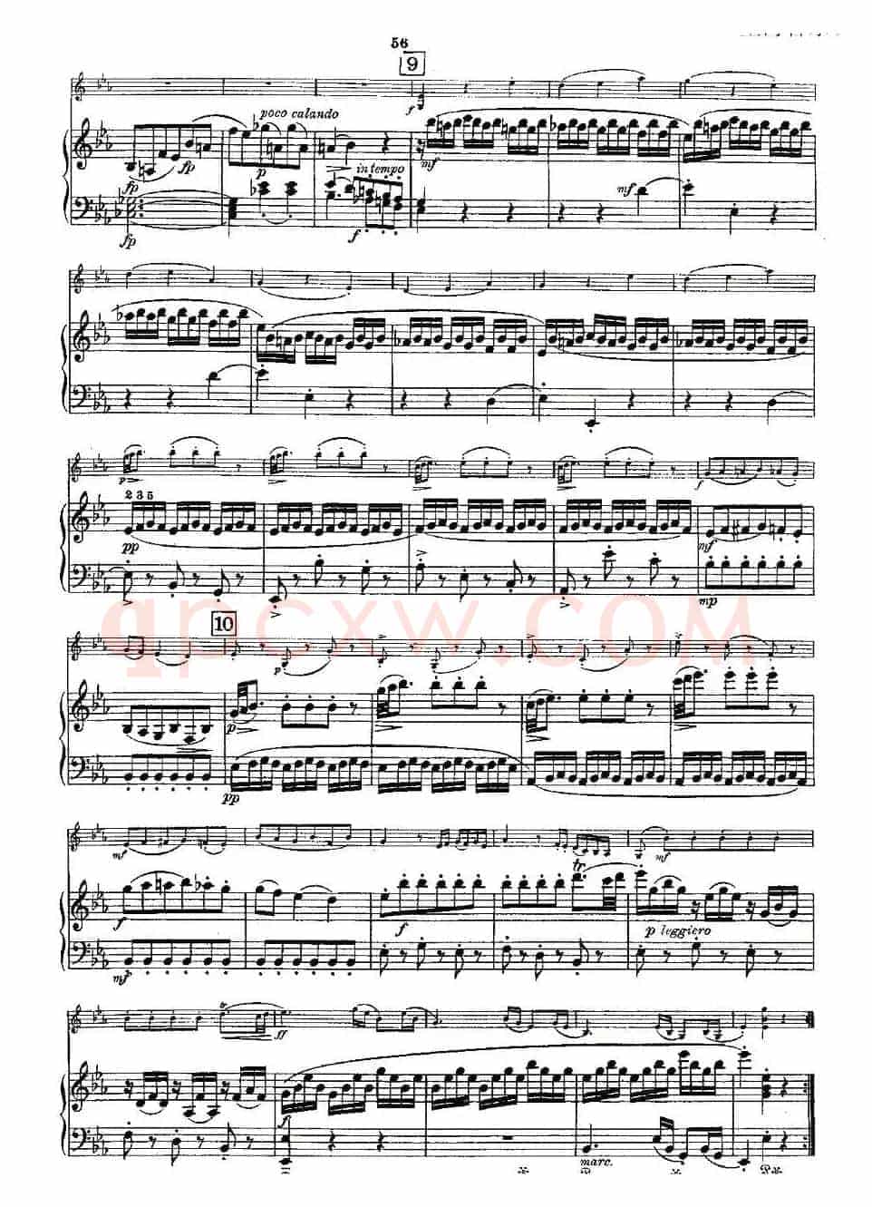 Mozart - Violin Sonata No.5, KV. 302（第五小提琴奏鸣曲）