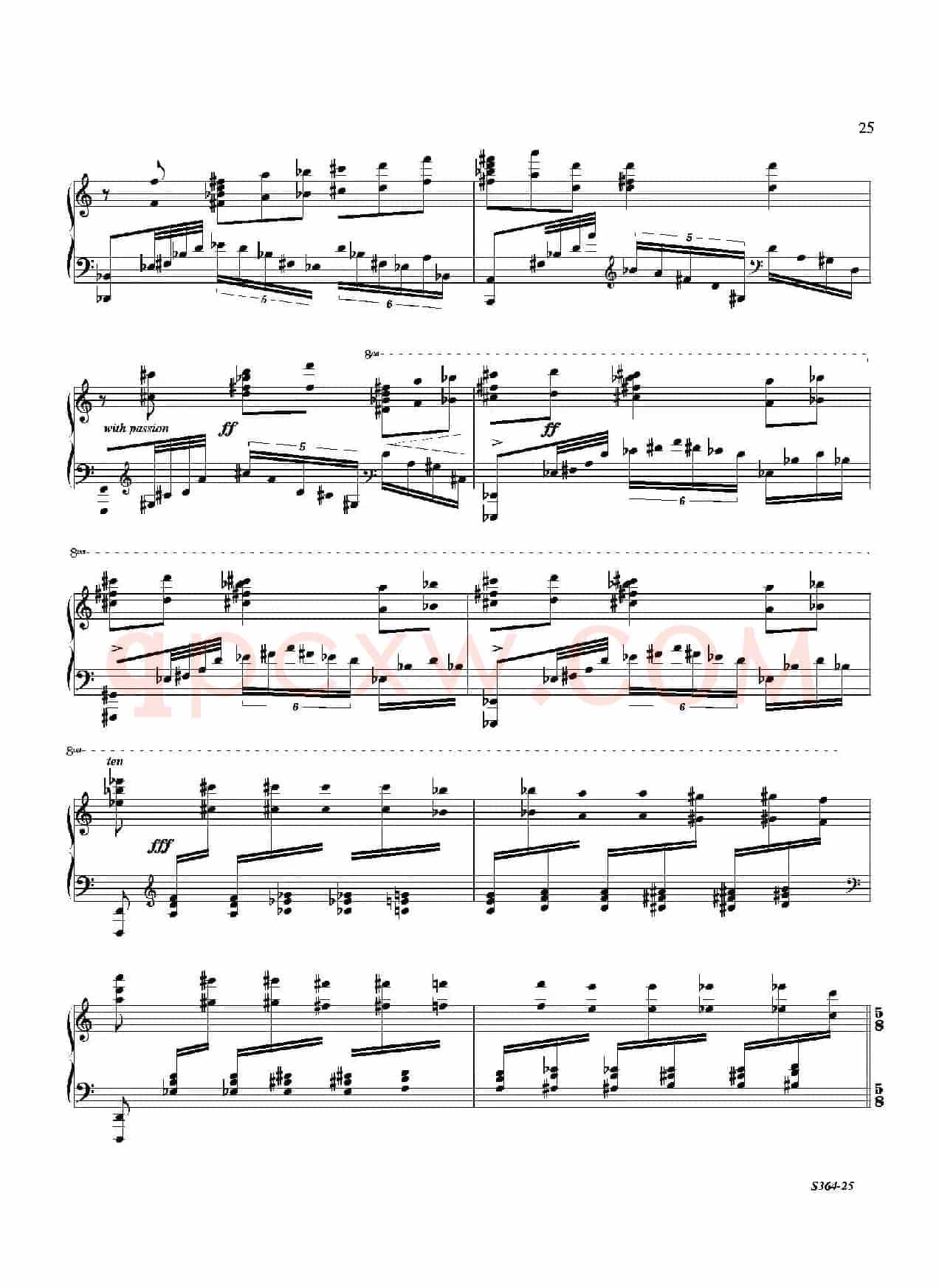 Piano Sonata No.8（第八钢琴奏鸣曲）（1）