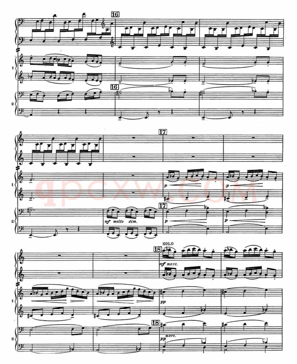 Nights in the Gardens of Spain 西班牙花园之夜 双钢琴版(Ⅱ-Danza lejana)