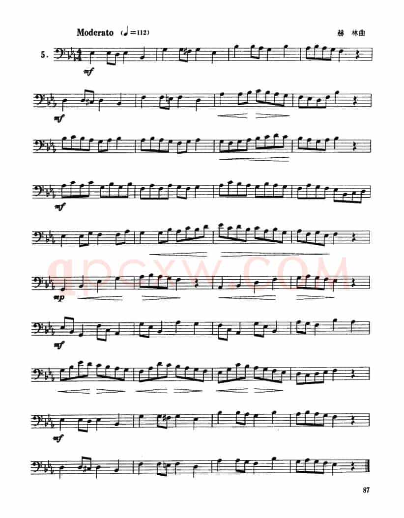 12首长号练习曲
