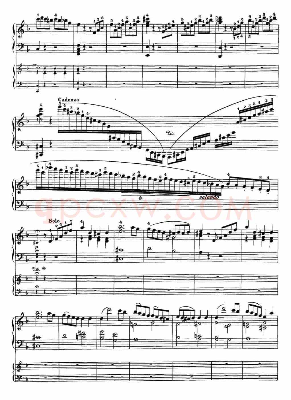 二十八部钢琴协奏曲 No.20（P46-59）