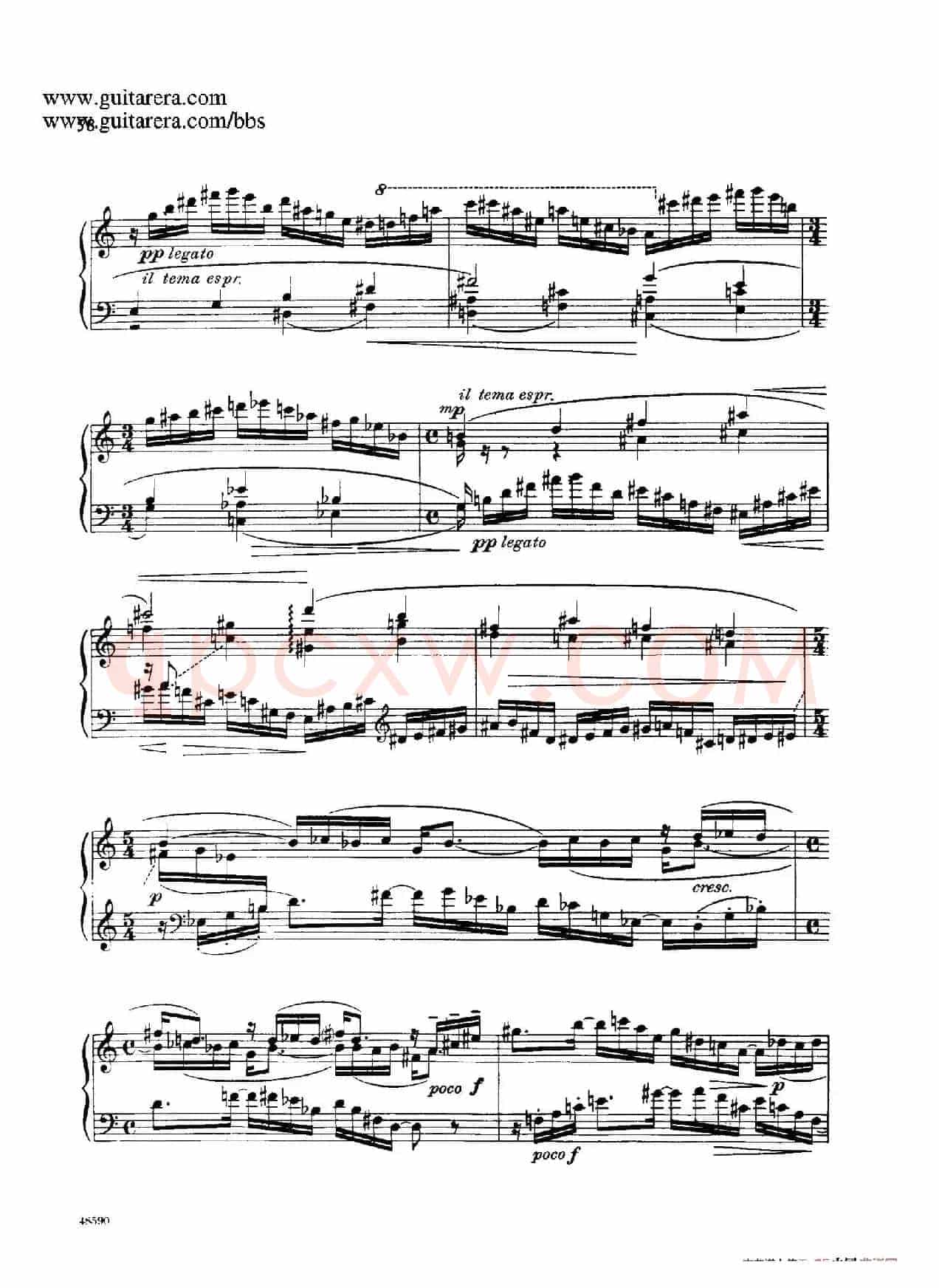 Piano Sonata Op.26(钢琴奏鸣曲·第四乐章)