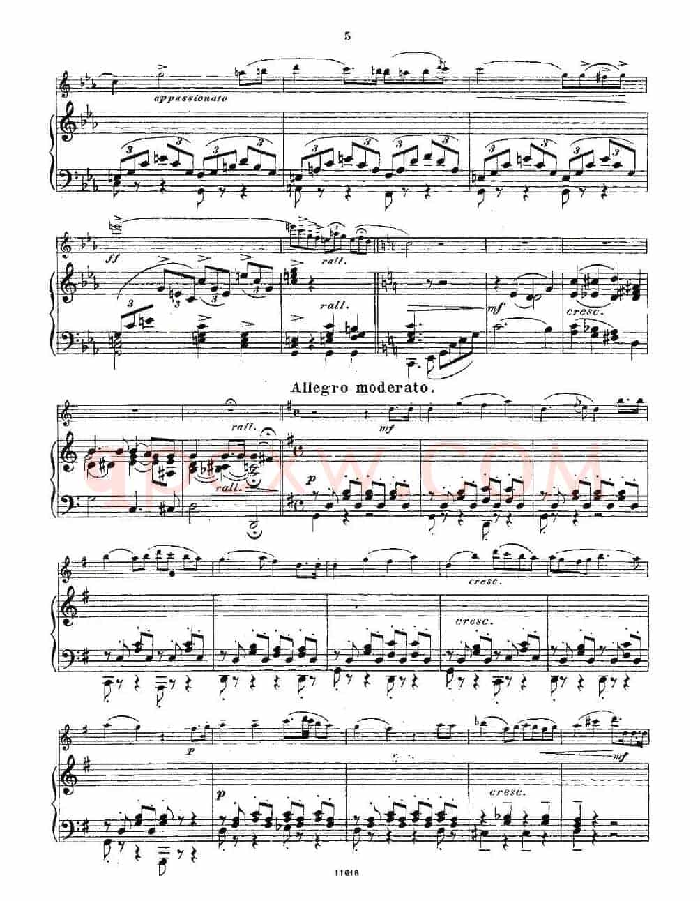 Opern-Transcriptionen.Op.45-2（长笛+钢琴伴奏）