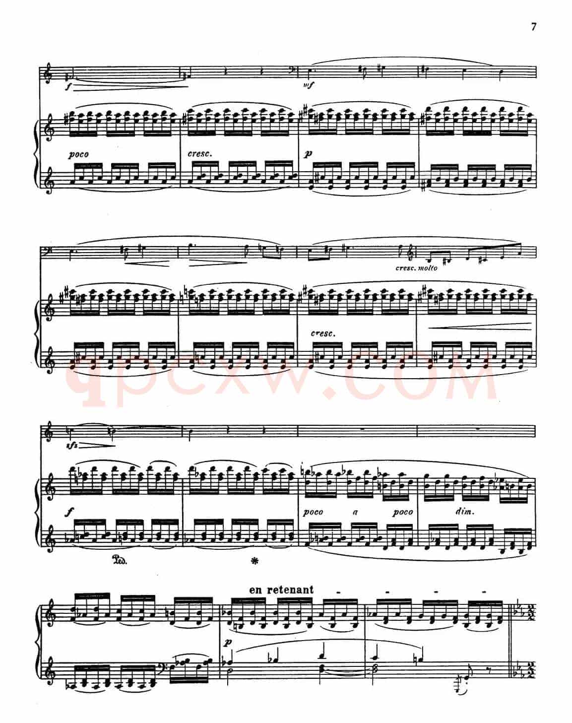 Choral vari Op.55（萨克斯+钢琴伴奏）
