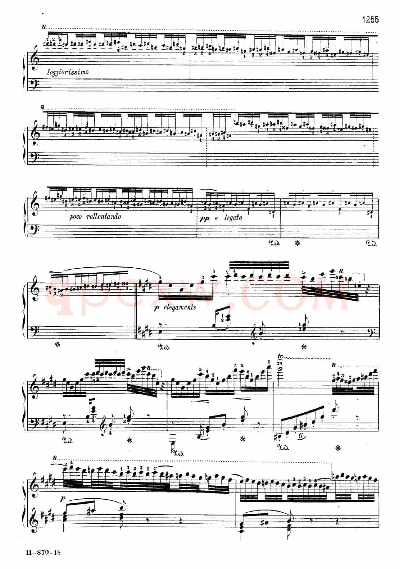 Two Polonaises S.223（2首波洛奈兹舞曲·E大调）