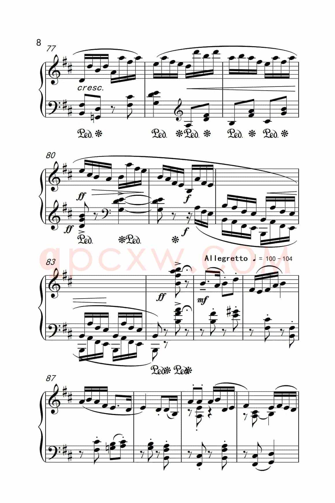 第七级3.卖杂货（中央音乐学院 钢琴（业余）考级教程 7-9级）