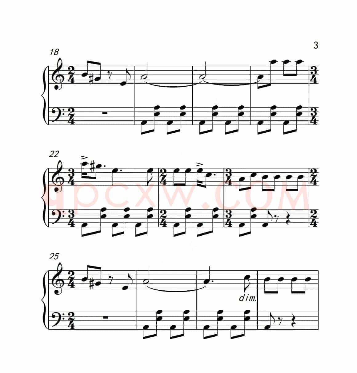 第二级 阿凡提的小毛驴（中国音乐学院钢琴考级作品1~6级）