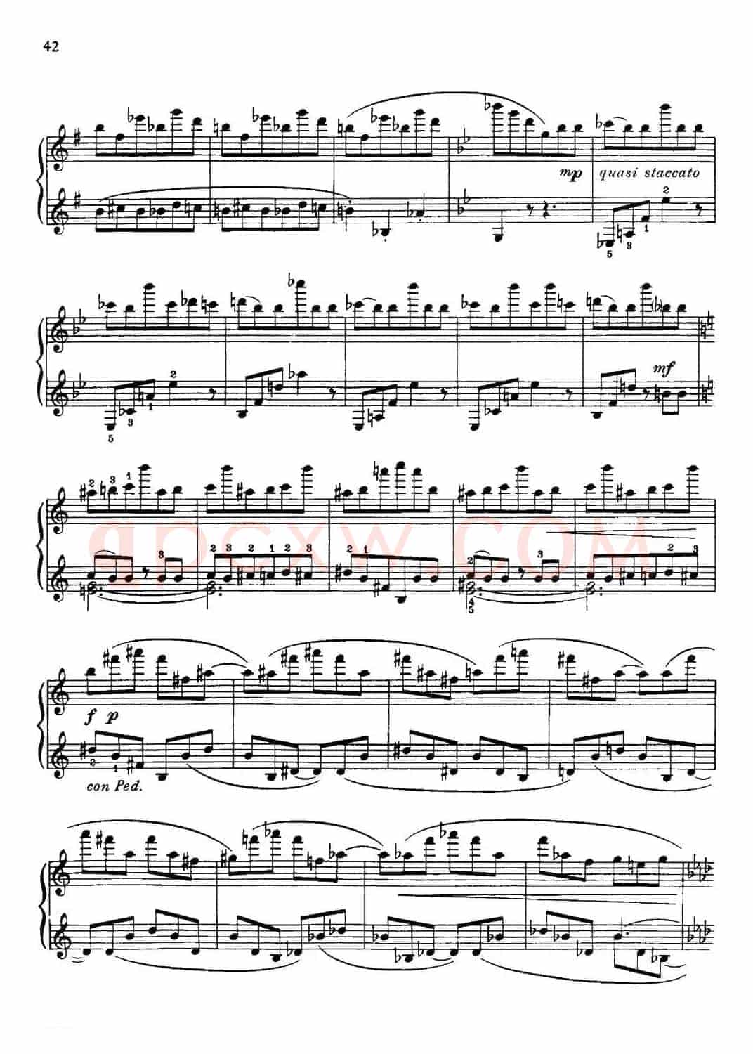 塞缪尔·巴伯 - 降e小调钢琴奏鸣曲 op.26 v.2