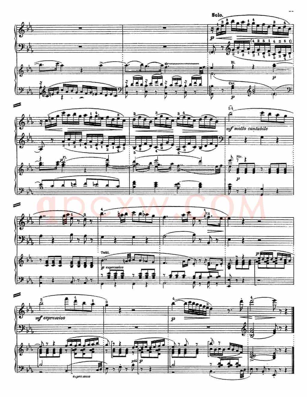 二十八部钢琴协奏曲 No.27（P16-30）