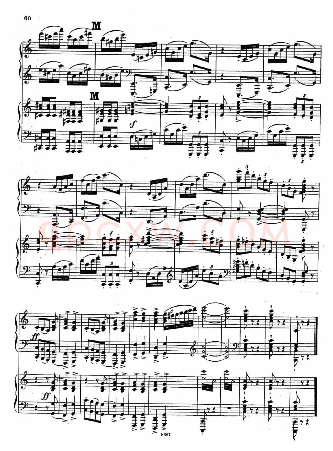 Symphony No.4 in e Minor Op.98(e小调第四交响曲·双钢琴)