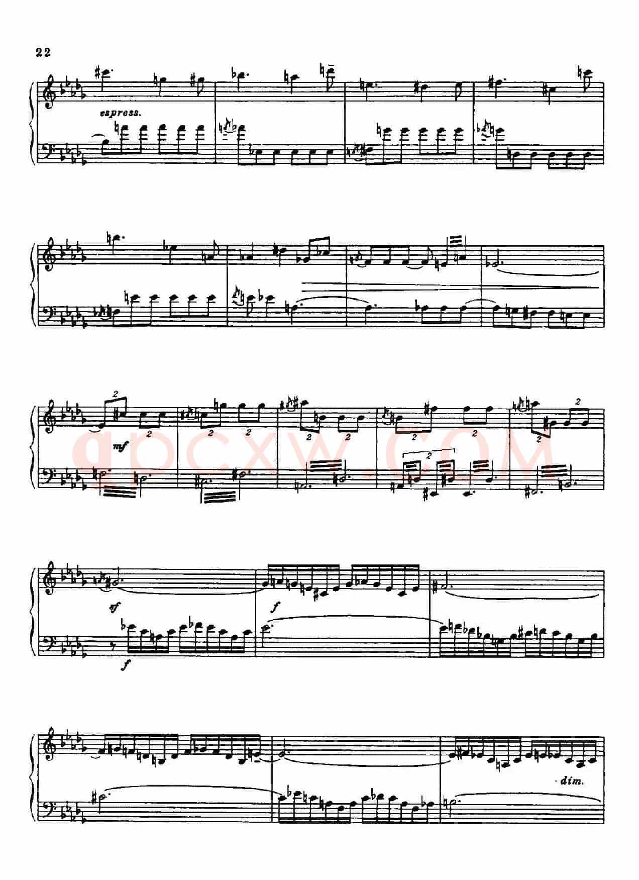 24 Preludes and Fugues Part.2 Op.45(24首前奏曲与赋格·第二部分·16)